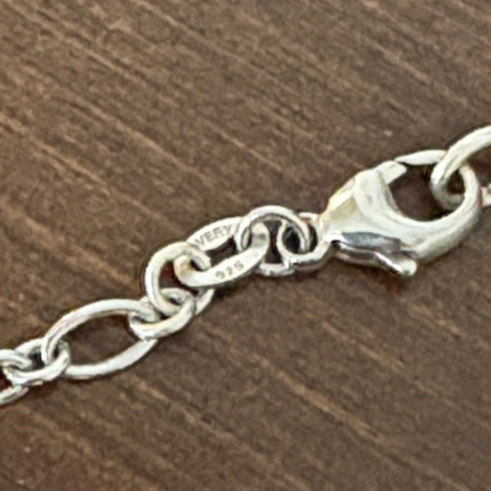 James Avery retired lariat Silver Chain Necklace - Picture 5 of 7